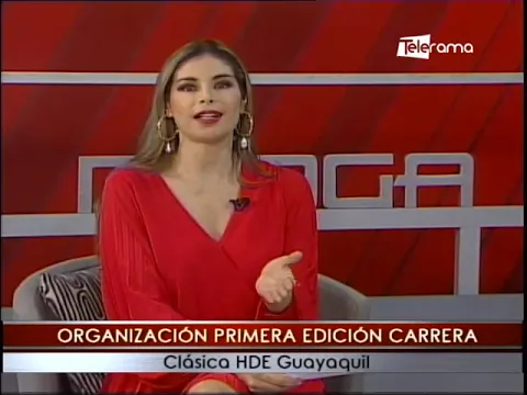 Organización primera edición carrera clásica HDE Guayaquil