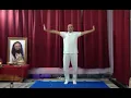 Yoga flow with Sudarshan Kriya count