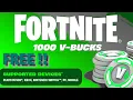 OMG Unused - FREE V-Bucks Codes Fortnite Gift Card 2024 Get 13 500 VBucks