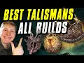 BEST TALISMANS Increasing Talismans for Any Build - Dex Str Faith Int Arc Elden Ring