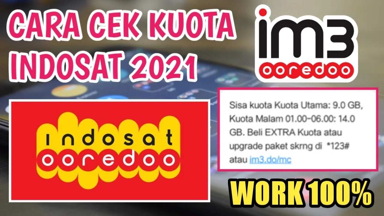 Cara Cek Kuota Indosat Terbaru 2018