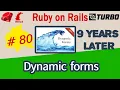 Ruby on Rails Dynamic Forms with Turbo not JS approach