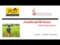 JavaScript 2d Game Development Java Institute for Advanced Technology