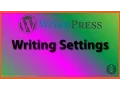 WordPress Writing Settings
