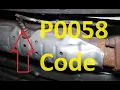 Causes and Fixes P0058 Code HO2S Heater Control Circuit High Bank 2 Sensor 2