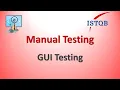 Manual Testing - GUI Testing