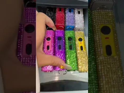 Dark purple order!!!💜💜 #asmr #diykeychain #packingorders #usa #keychain #selfdefense #amazonfinds