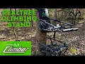 Realtree Deluxe Aluminum Climbing Tree Stand from Walmart Review and Test