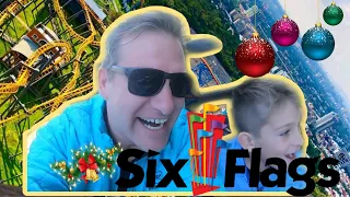 Suizo por primera vez en six Flags, Mexico