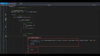 React IF ELSE Render HTML Elements When True