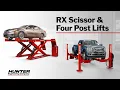 Hunter s Family of RX Scissor Four Post Lift Racks