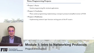 CNT-4713 Module 1 Projects Introduction