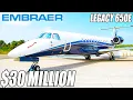 Inside The 30 Million Embraer Legacy 650E