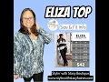 LuLaRoe Eliza Top - Size Fit w Stacy Haines