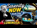Carnival Luminosa s Serenity Deck Tour Adults-Only Retreat Serenity NOW