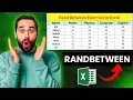 Excel RANDBETWEEN Function Explained Generate Random Numbers in Excel Easily