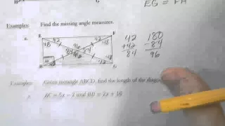 Section 7 4 Special Parallelograms