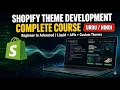 Shopify Theme Development Course Beginner to Advanced