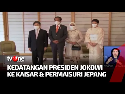Presiden Jokowi Bertemu Kaisar & Permaisuri Jepang
