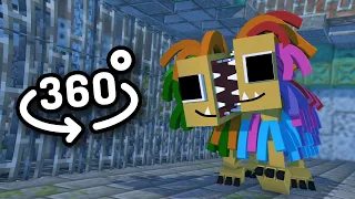 Yarnaby Chase Scene - Minecraft 360° VR Animation (poppy playtime chapter 4)