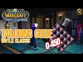 SPEED Tailoring Guide WotLK Classic