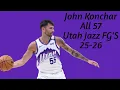 John Konchar All 57 Utah Jazz FG s 25-26