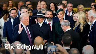 Watch: Donald Trump's 2025 Inauguration