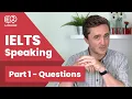 IELTS Speaking Part 1 - Questions with Jay Alex