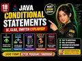 Conditional Statements in Java if else switch Explained Simply