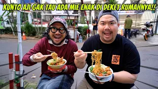KUNTO AJI KAGET! TERNYATA ADA MIE AYAM HIDDEN GEM DI DEKET RUMAHNYA!!