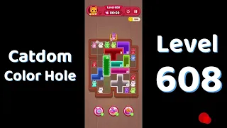 Catdom Color Hole Level 608 Screenshot
