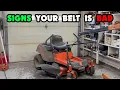 Signs of a Bad Deck Belt and How to Replace on Husqvarna Zero Turn Mower