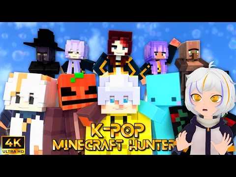 Video Thumbnail: K-POP MINECRAFT HUNTERS (Película Animada de Minecraft) | ChuyMine REACCIONA a K-Pop Demon Hunters
