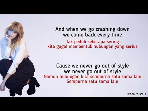 Download MP3 Taylor Swift - Style | Lirik Terjemahan