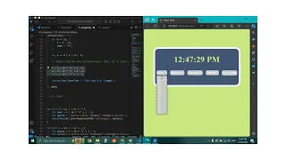Digital Alarm Clock Project using HTML CSS Javascript