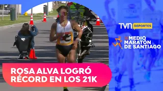 La ecuatoriana Rosa Alva Chacha arrasa en los 21K: logró récord