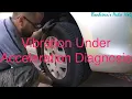 Vibration Under Acceleration Diagnosis