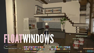 TUTORIAL How to float windows and wall items in FFXIV Works in 7 5