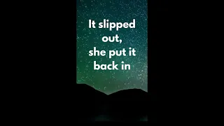 IT SLIPPED OUT SHE PUT IT BACK IN
