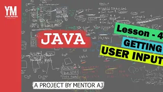 Lesson 4 Getting user input Java Sinhala