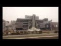 Kyle Field west side implosion