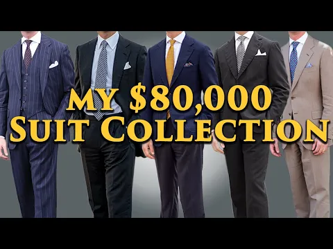 Download MP3 My $80,000 Bespoke Suit and Jacket Collection [CLOSET TOUR]