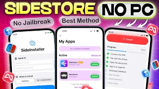 NEW Install SideStore Without a Computer on iPhone Detailed