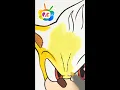 Sonic 2 the hedgehog coloring pages Super Sonic coloring