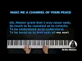 Lagu MAKE ME A CHANNEL OF YOUR PEACE - INSTRUMENTAL HYMN | ALETHEA MENEZES