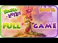 Yooka-Laylee Walkthrough 100% FULL GAME Longplay (PS4, XB1, Switch, PC)