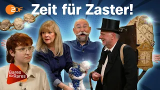 Schwarzwald Uhr trifft Olympia? Taktisch Handeln für Goldschmuck und Glücksbringer | Bares für Rares