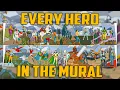Download Lagu The 25 Heroes in the DCU Hall of Justice Mural