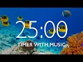 Download Lagu 25 Minute Timer with Relaxing Music and Alarm 🎵⏰