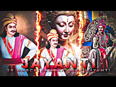 Download MP3 Asok jayanti coming soon ☸️ samrat Asoka status video 🚩 Jay Asoka #buddha #samratashok